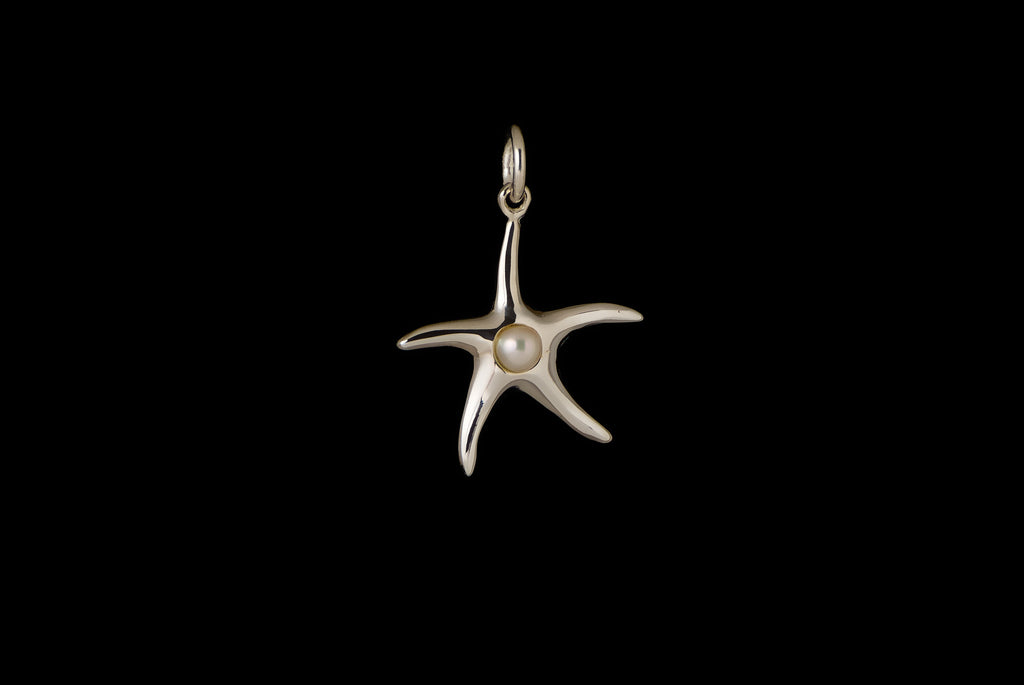 Pendant Pearl Sea Star 2.3x2.3cm