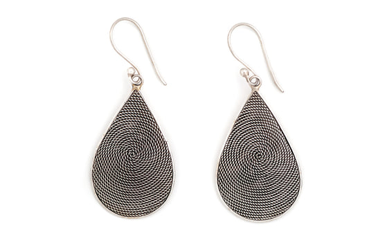 Earring Tali Air Oval Small 3x2cm