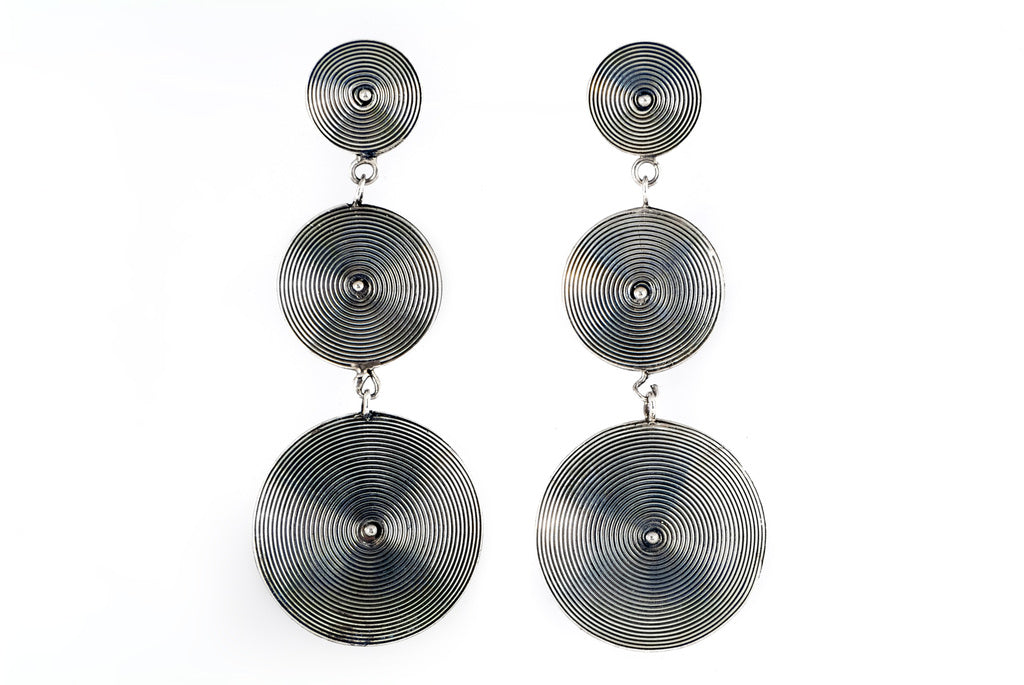 Earring Kawatan 2 Side 3 In 1, 1.2 x 1.8 x 2.5cm