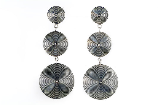 Earring Kawatan 2 Side 3 In 1, 1.2 x 1.8 x 2.5cm