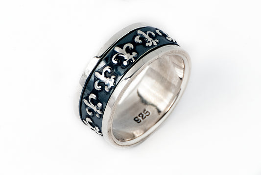 Ring Man Spinning Rainbow 10mm