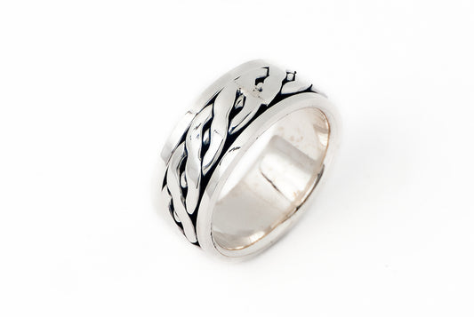Ring Man Spinning Tribal 9mm