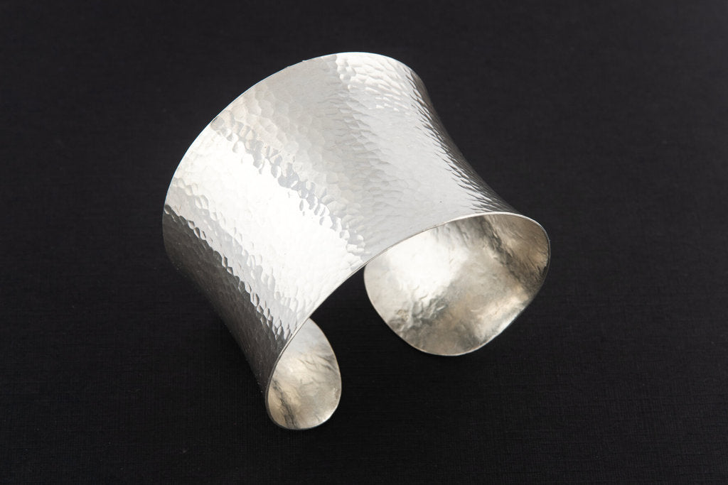 Cuff Hammer Plain - Bambu Silver Jewellry