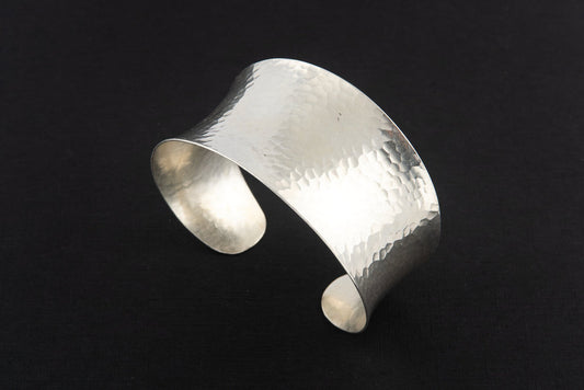 Cuff Hammer Plain - Bambu Silver Jewellry