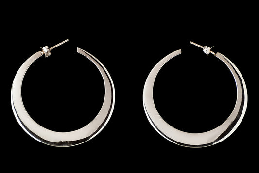 Earring Aro Plain  4 X 40 mm