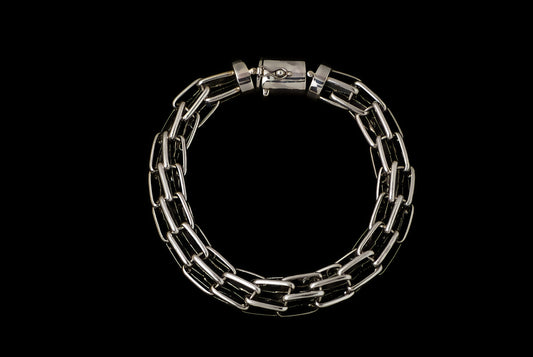 Bracelet Snake Bone Oxid