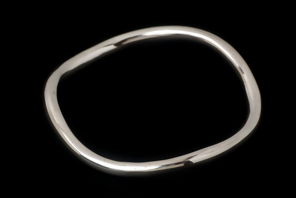 Bangle Abstract Plain Bro - Bambu Silver Jewellry