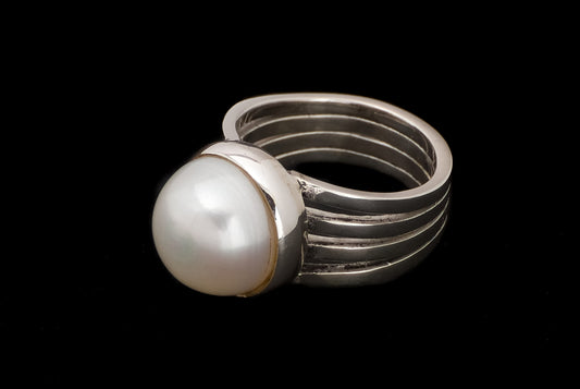 Ring Pearl 4 Lines Bro