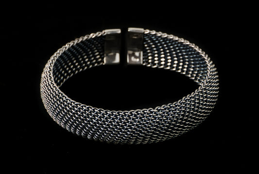 Cuff Snake Skin Oxid 1.7cm