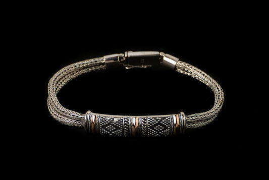 Bracelet Silver Gold