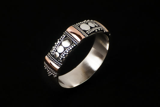 Ring Silver Gold 6 Arma 5-6mm