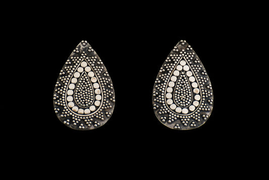 Earring Stud Egyption Jawan 2.8 x 1.8cm