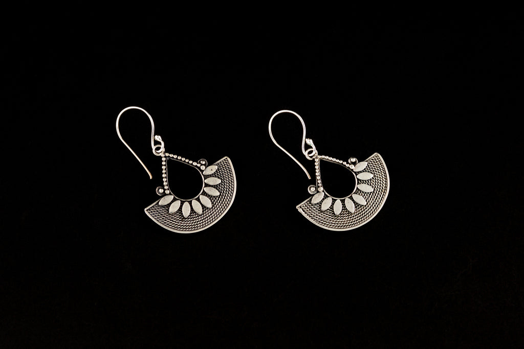 Earring Tali Air Kipas Padian - Bambu Silver Jewellry