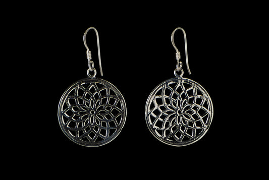 Earring Seed Of Life Plain 2cm