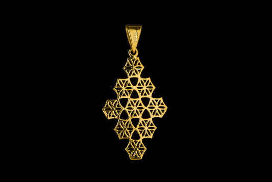 Pendant Flower of Life Diamond 1.5cm - Bambu Silver Jewellry