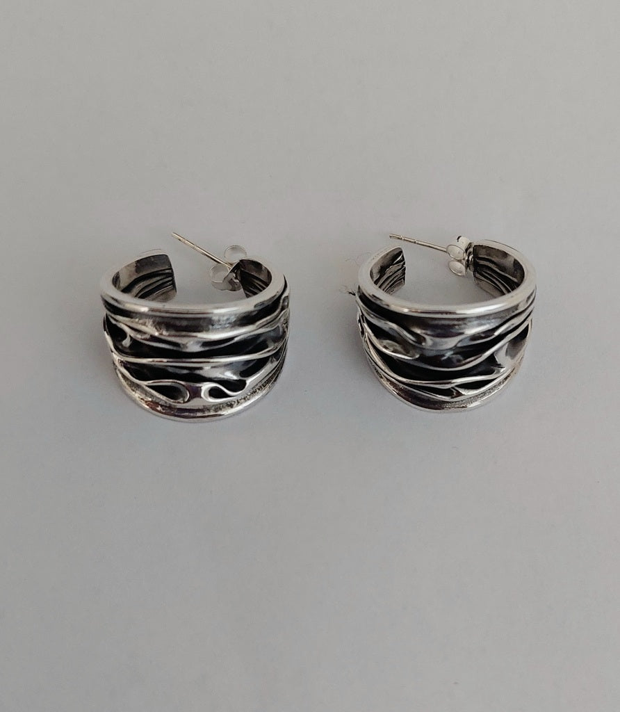 Earring Mexican Oxid Stud 1.6cm