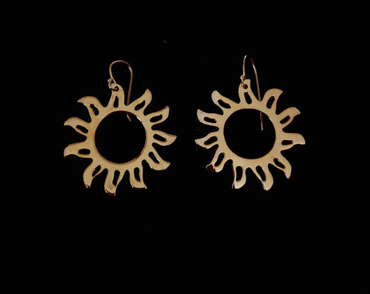 Earring Sun Shine 3.5cm
