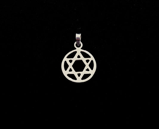 Pendant Star David 1.6cm