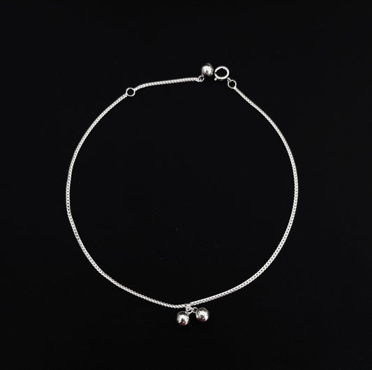 Angklet with Balls Adjustable