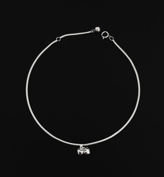 Angklet with Hearts Adjustable