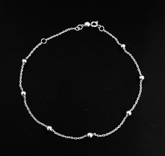 Angklet with Balls Adjustable