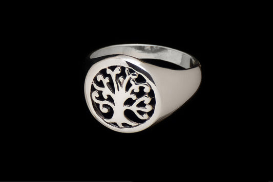 Ring Tree Of Life Round 1.4cm