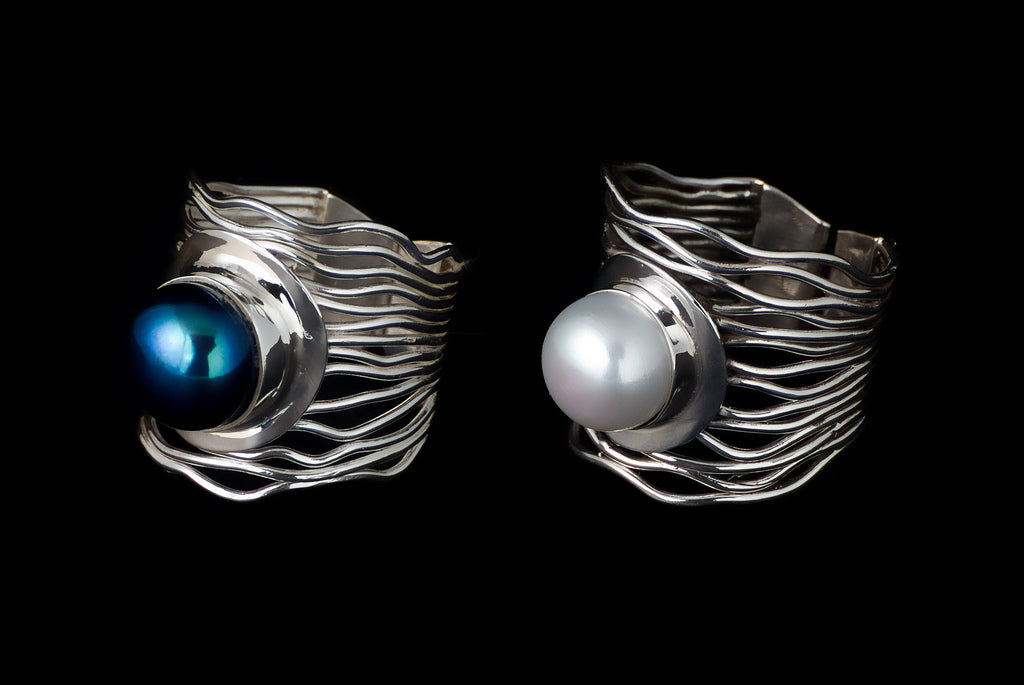 Ring Pearl Kawatan Big 10-11mm - Bambu Silver Jewellry
