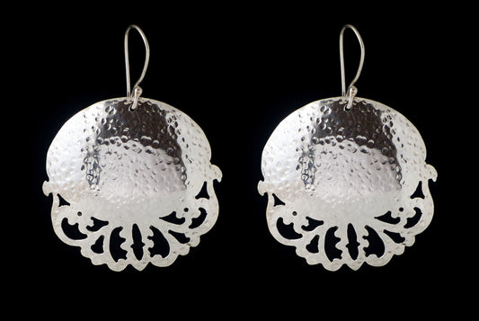 Earring Rombo Curved 3.5cm