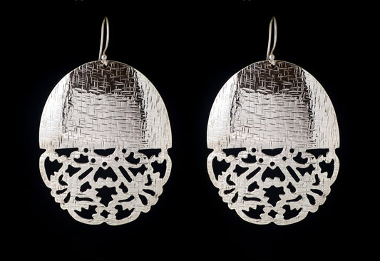 Earring Rombo Oval