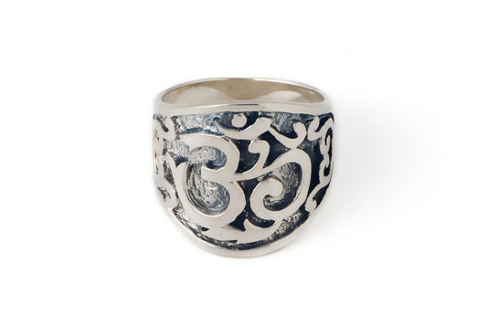 Ring Om India Khun 1.9cm