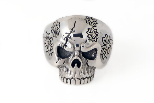 Ring Skull Star 2.5cm