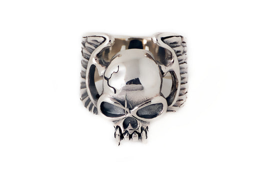 Ring Skull Wings 2.3cm