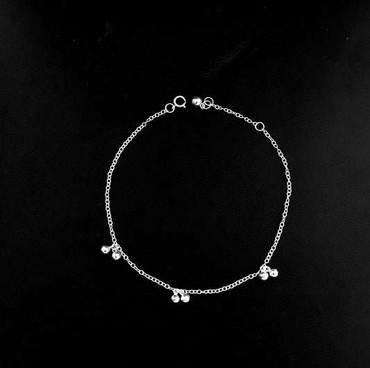 Angklet with Ball Adjustable