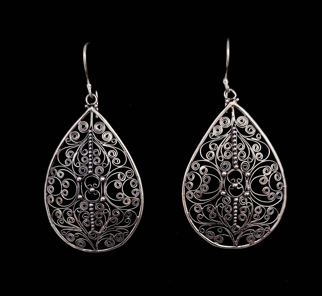 Earring Bun Oval 22