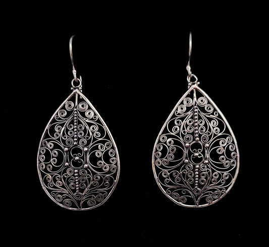 Earring Bun Oval 22